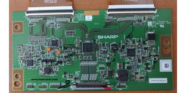 CPWBX, RUNTK, DUNTK, 4818TP ZZ, SHARP T-Con board